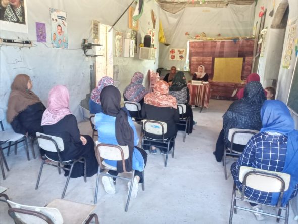 شرق غزة : «لجان العمل النسائي» يعقد ورشة تثقيف صحية للتوعية من فايروس كورونا  المستجد