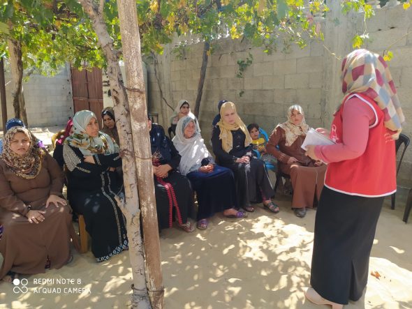 «لجان العمل النسائي» يعقد ندوة اجتماعية حول العنف الاسري بمحافظة شمال غزة
