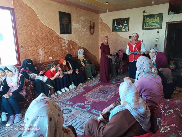 شمال غزة : «لجان العمل النسائي» يعقد ندوة حول ” التشرد”