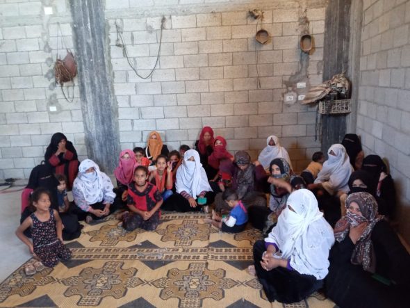 شرق غزة : «لجان العمل النسائي» يعقد ورشة تثقيف صحية للتوعية من فايروس كورونا  المستجد