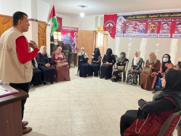 «لجان العمل النسائي» وجمعية حماية الأسرة يعقدان سلسة  ندوات تثقيفية حول أهمية “الصحة الإنجابية” وسط قطاع غزة