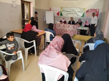 “لجان العمل النسائي” بغزة ينظم ندوة صحية حول أمراض فصل الشتاء