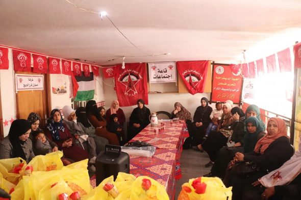 «العمل النسائي» ينظم حفل تكريم لأمهات الشهداء والأسرى  وسط قطاع غزة