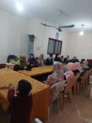 «العمل النسائي» ينظم لقاء حول مقاطعة البضائع الإسرائيلية  شمال قطاع غزة
